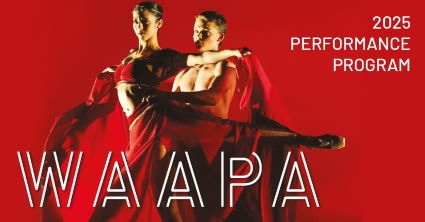 WAAPA 2025 Performance Program Banner